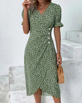 MARGOT | FLORAL SUMMER DRESS WITH GRACEFUL TUMMY COVERAGE