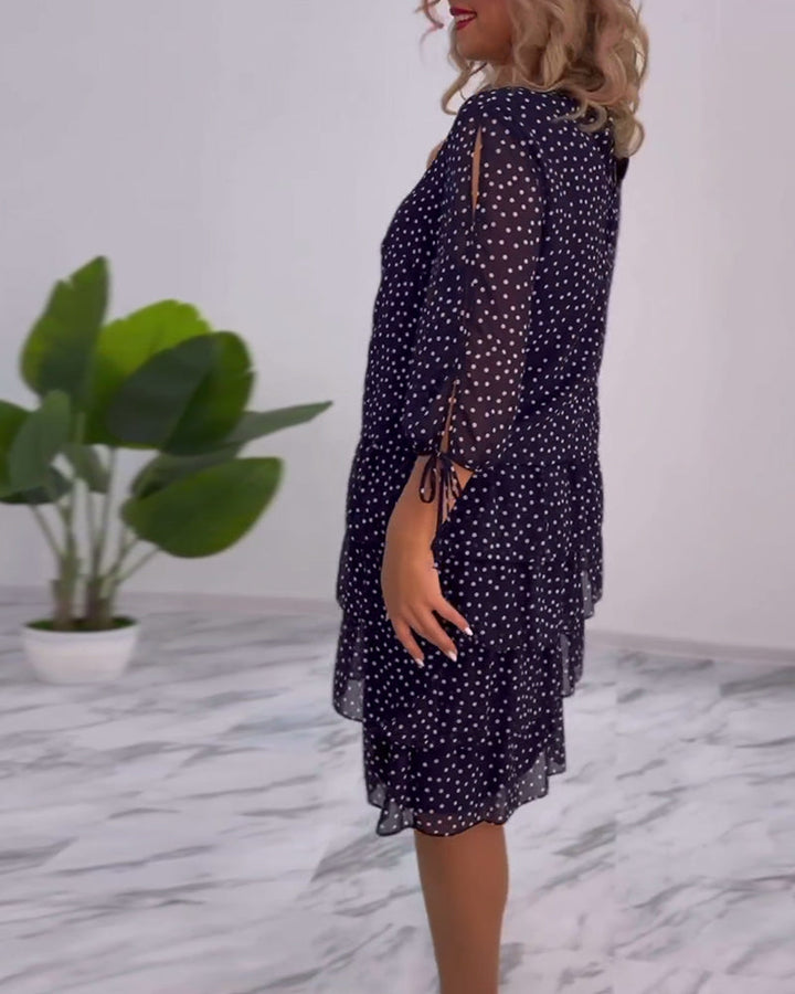 CHARLOTTE | FLATTERING MIDI DRESS WITH ELEGANT TUMMY COVERAGE