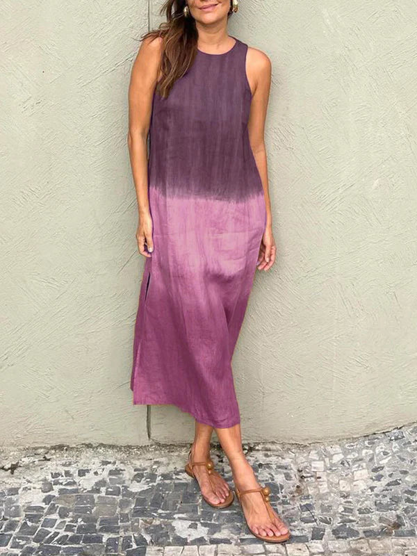 FLORENCE | ELEGANT FLOWING TUMMY-COVERAGE MIDI DRESS