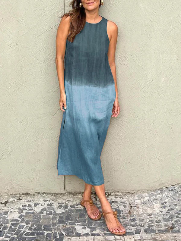 FLORENCE | ELEGANT FLOWING TUMMY-COVERAGE MIDI DRESS