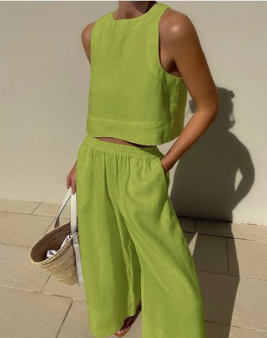 GEORGINA | ELEGANT TWO-PIECE SET WITH FLATTERING TUMMY COVERAGE