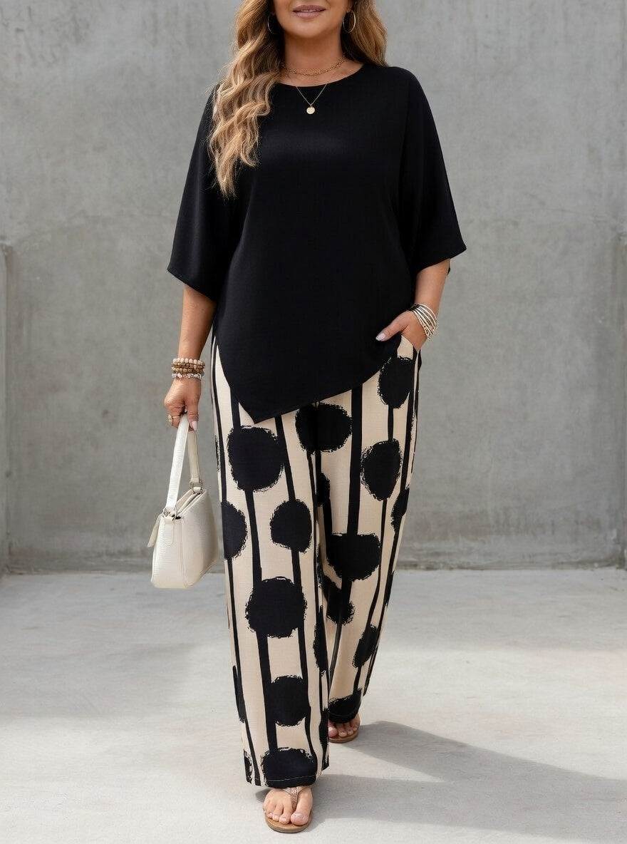 CHERRY | STYLISH TUMMY COVERING 2-PIECE SET