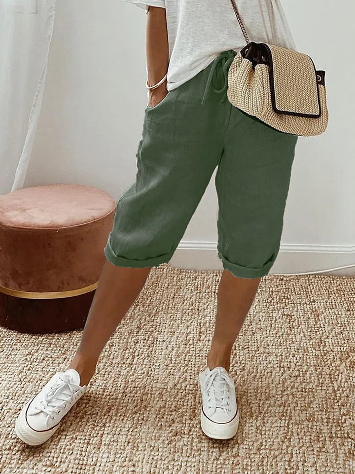KAIRA | CHIC RELAXED DRAWSTRING SHORTS