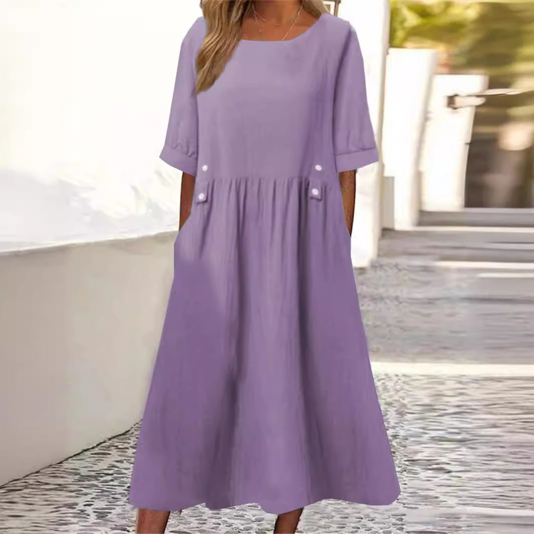 SCOTTIE | COSY ELEGANT MINIMALIST MIDI DRESS