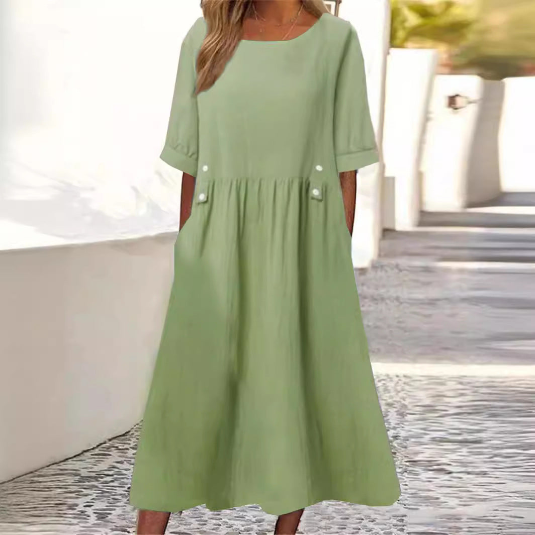 SCOTTIE | COSY ELEGANT MINIMALIST MIDI DRESS