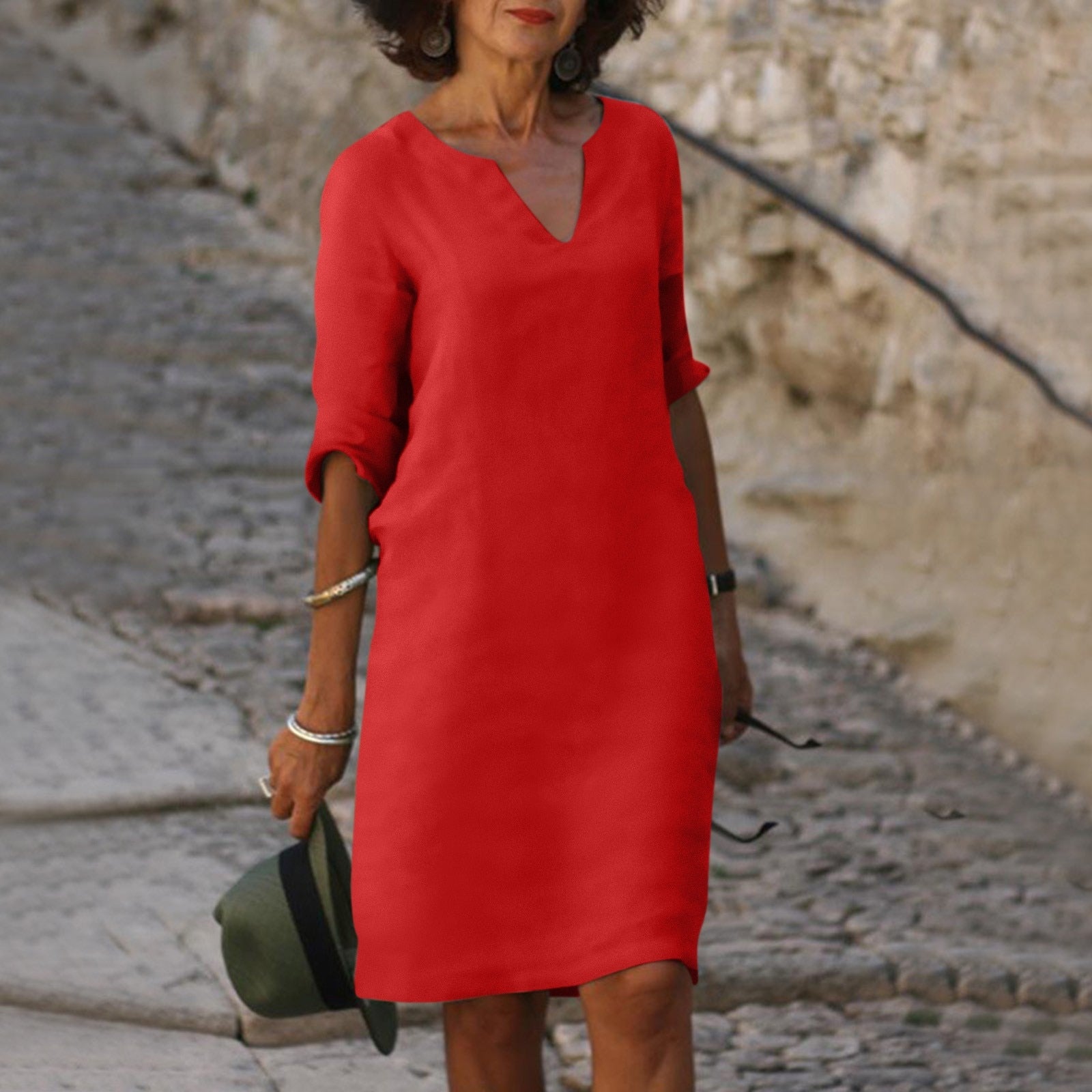 ROSALIND | ELEGANT SUMMER DRESS WITH GRACEFUL FLATTERING FIT