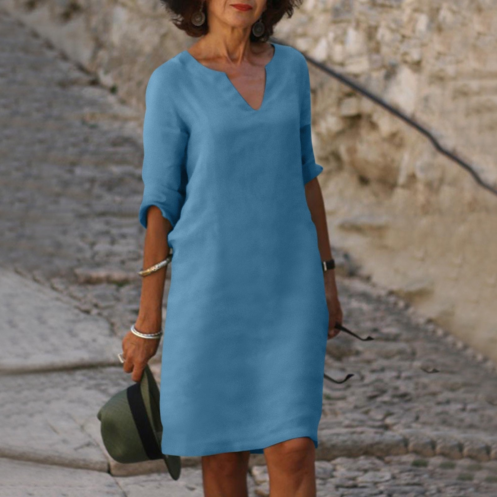 ROSALIND | ELEGANT SUMMER DRESS WITH GRACEFUL FLATTERING FIT