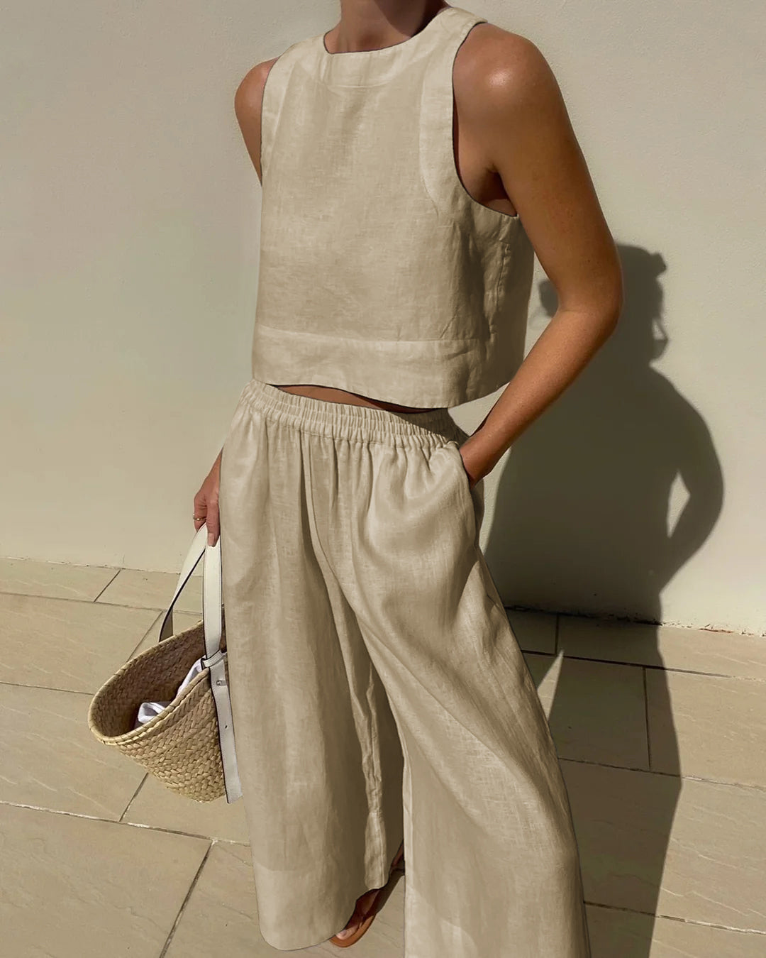GEORGINA | ELEGANT TWO-PIECE SET WITH FLATTERING TUMMY COVERAGE