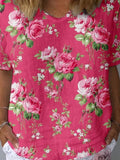 MABEL | FLOWING FLORAL BLOUSE WITH REFINED SILHOUETTE