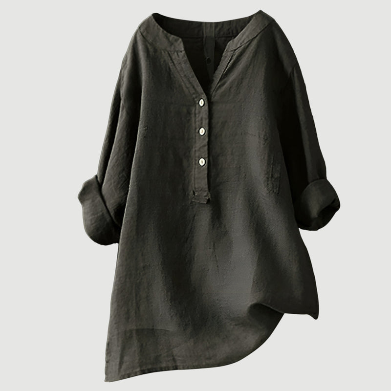 PEARL | RELAXED BLOUSE WITH FLATTERING DRAPE