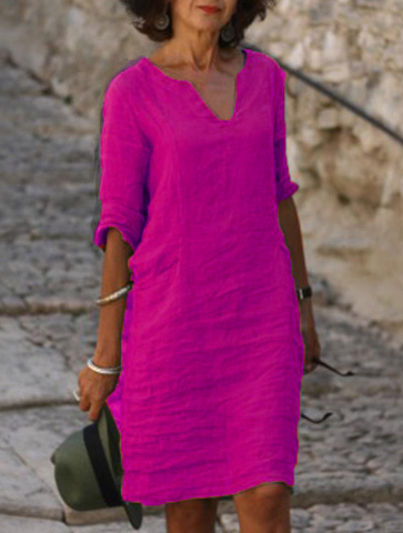 ROSALIND | ELEGANT SUMMER DRESS WITH GRACEFUL FLATTERING FIT